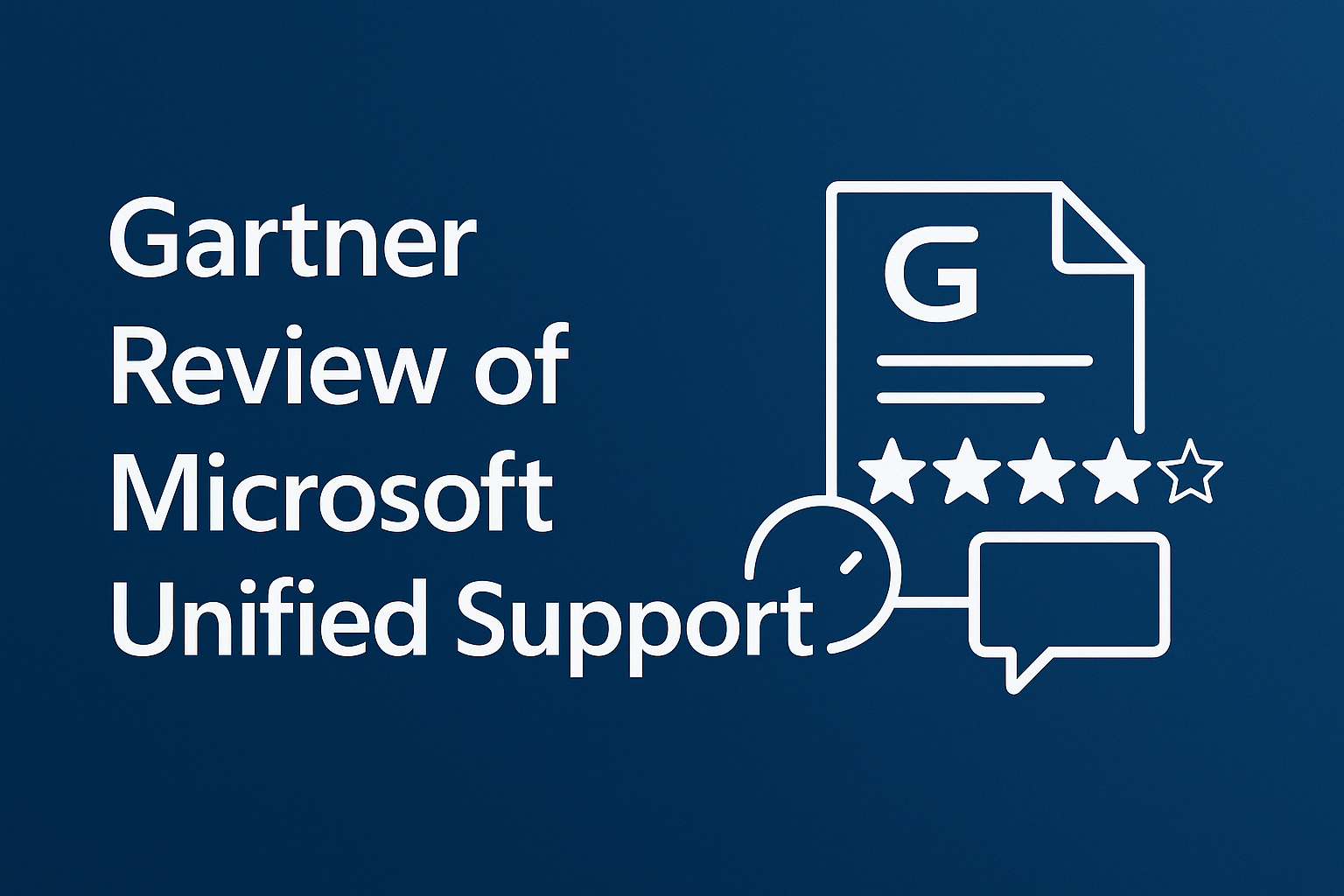 Gartner review of Microsoft Unified support