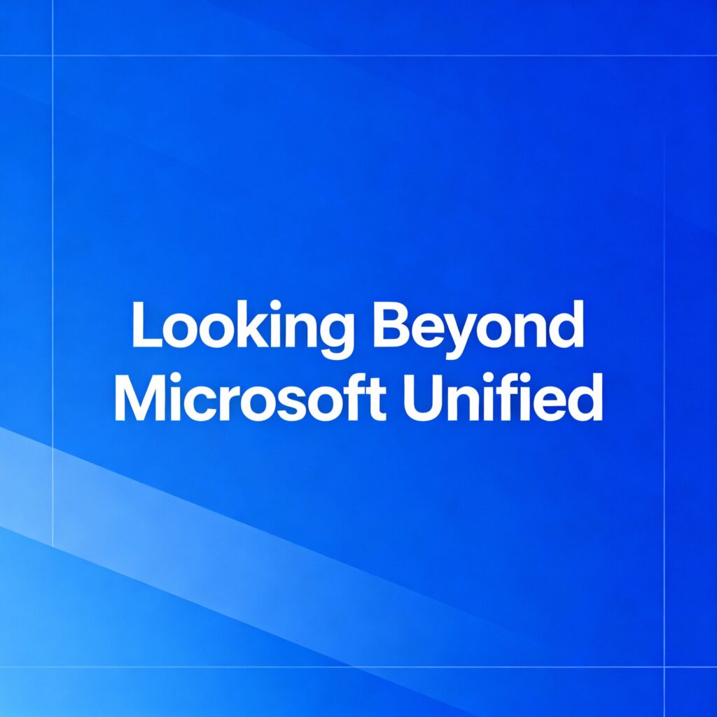 looking-beyond-microsoft-unified-support Looking beyond Microsoft Unified support